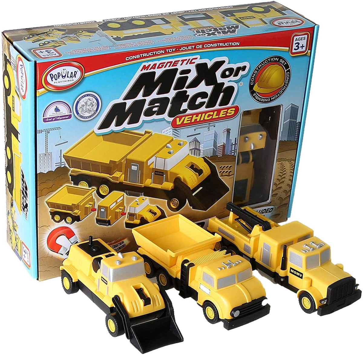 Build Construction Match Mix or Match Vehicles Construction – A2Z Science & Toys