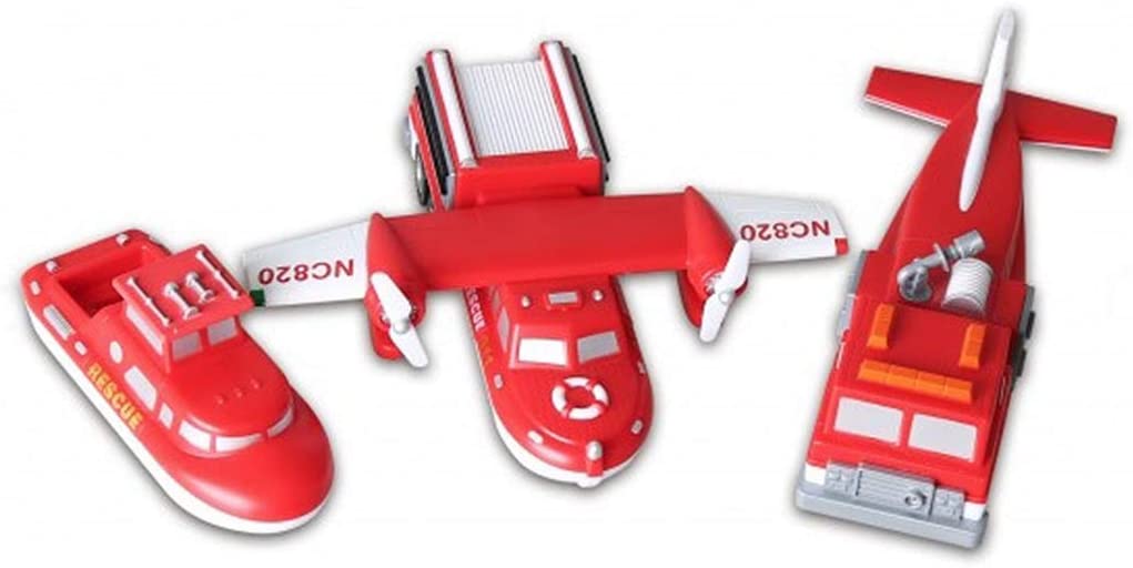 Mix or Match Vehicles Fire and Rescue by Popular Playthings 1