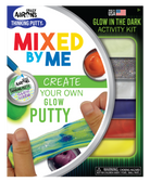Mixed By Me Thinking Putty Kit Glow In the Dark by Crazy Aarons Putty World