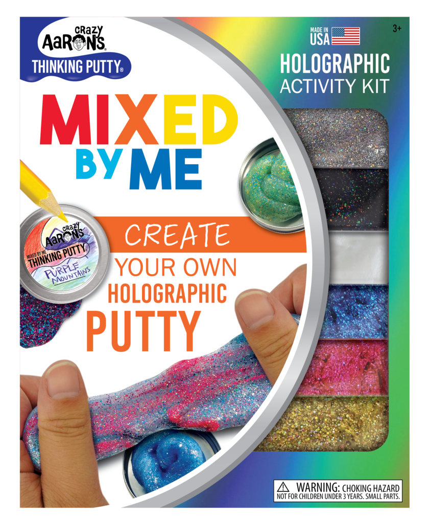 Mixed By Me Thinking Putty Kit Holographic by Crazy Aarons Putty World