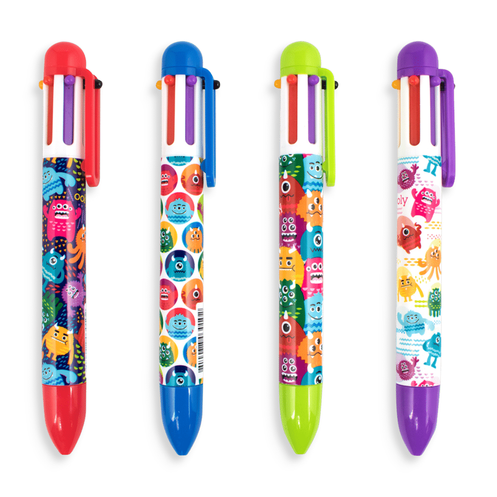 Monster 6 Click Multi Color Pen by Ooly