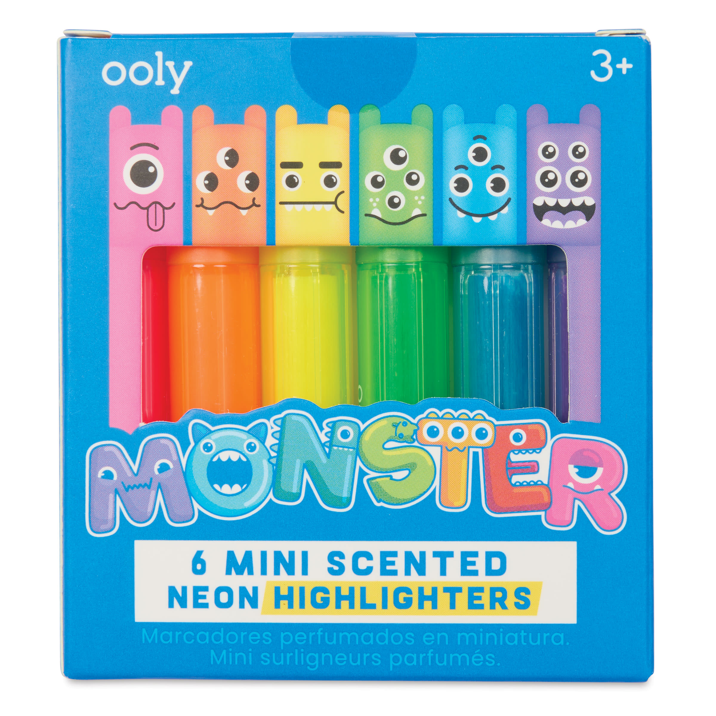 Monster Mini Scented Highlighters-by-Ooly