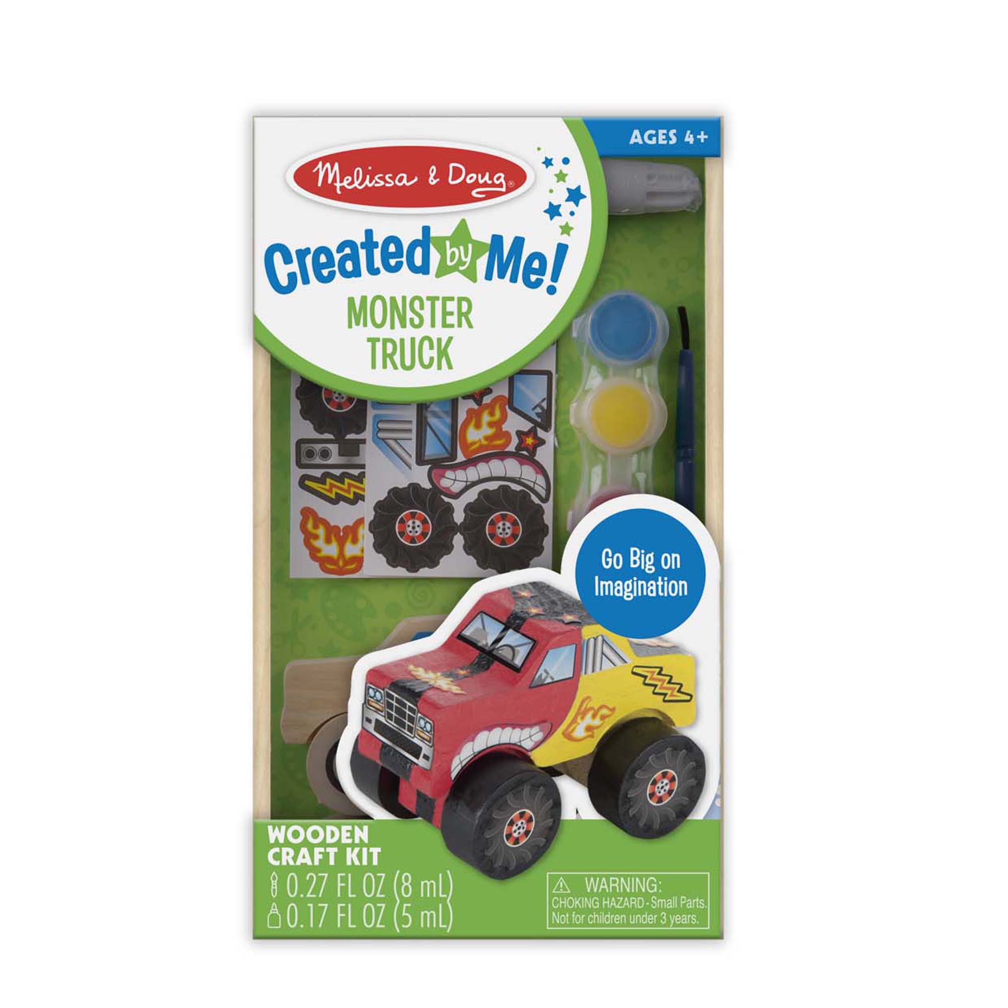 Monster Truck Wooden Craft Kit by Melissa Doug