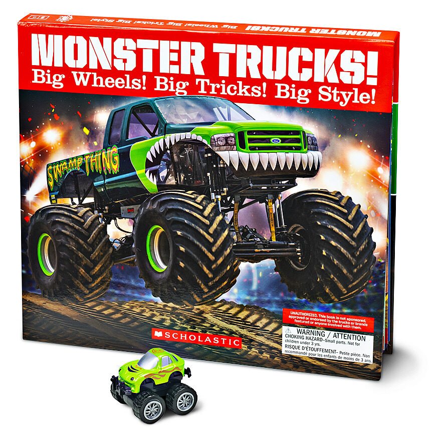 Monster Trucks! Big Wheels! Big Trucks! Big Style!-by-Scholastic