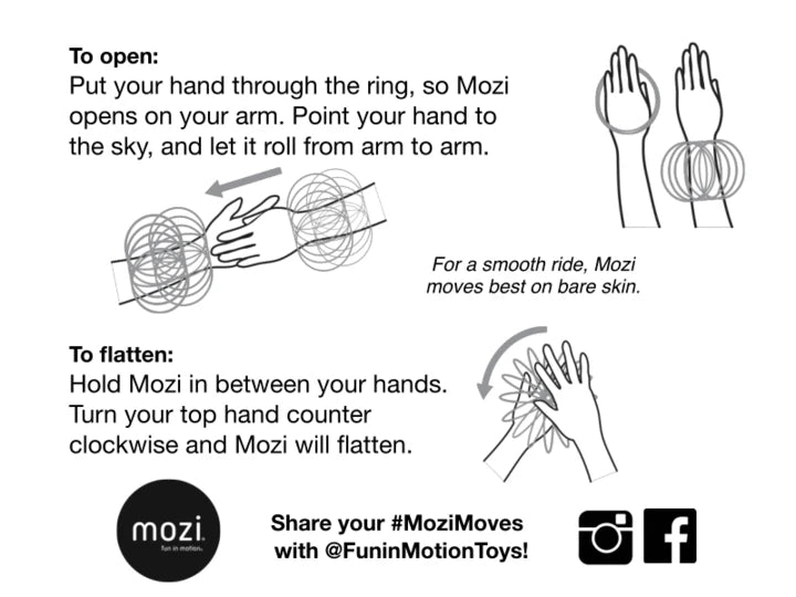 Mozi Flow Ring Saphire by Fun In Motion Toys 3