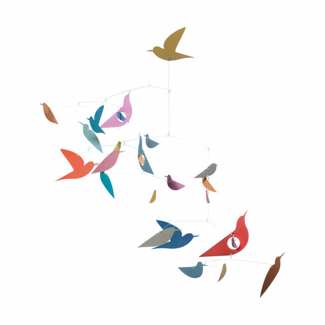 Multicolor Bird Mobile by Djeco