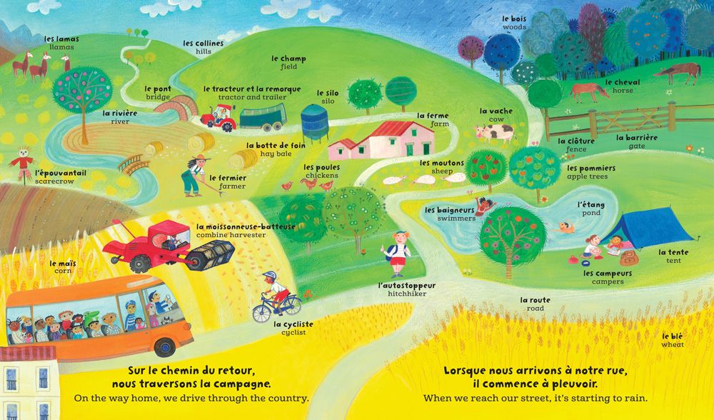 My Big Barefoot Book of French English Words by Barefoot Books 4