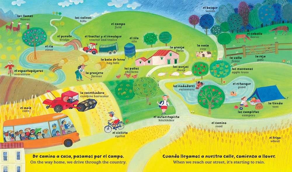 My Big Barefoot Book of Spanish English Words by Barefoot Books 3