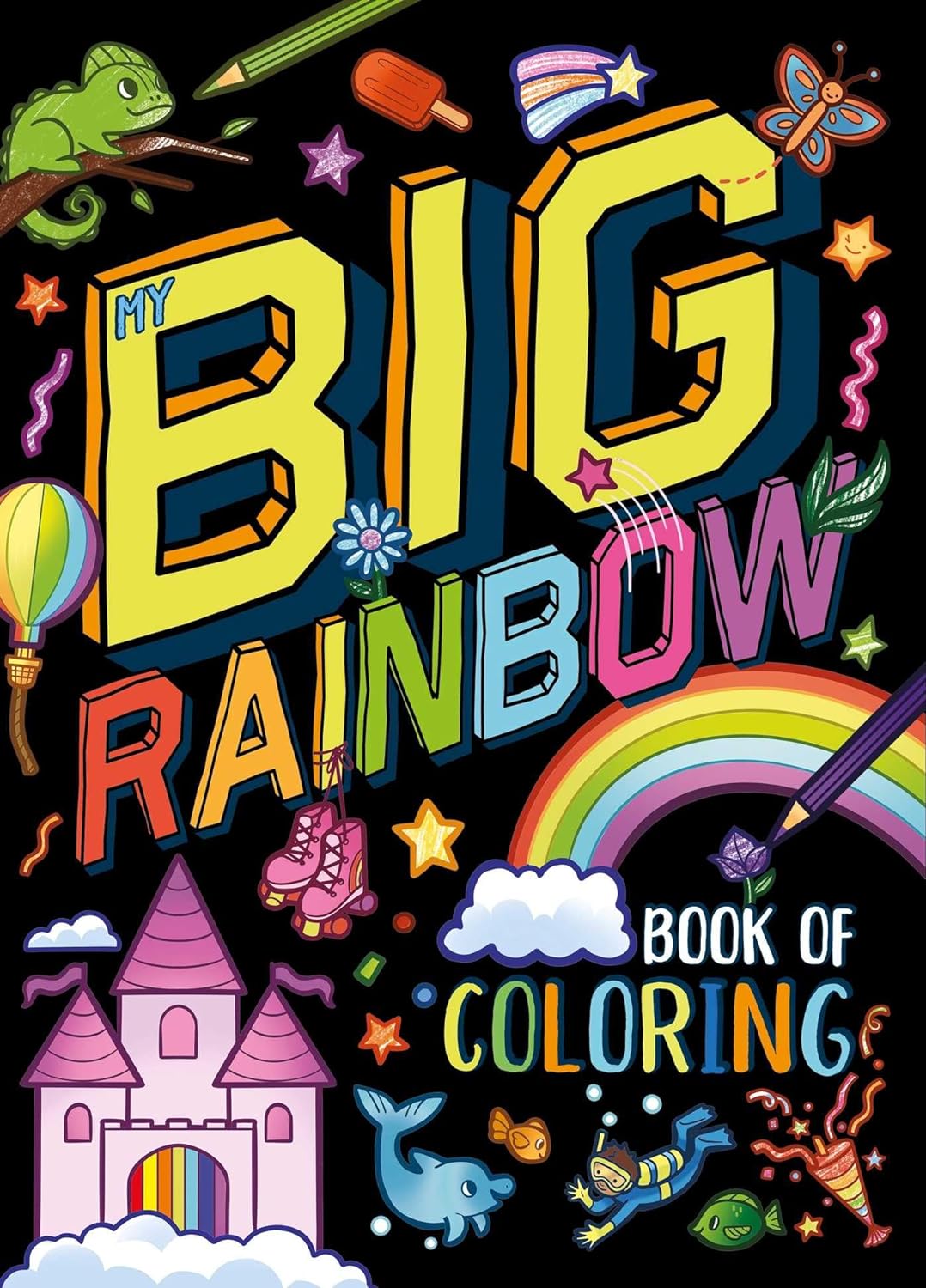 My Big Rainbow Book of Coloring-by-Simon & Schuster