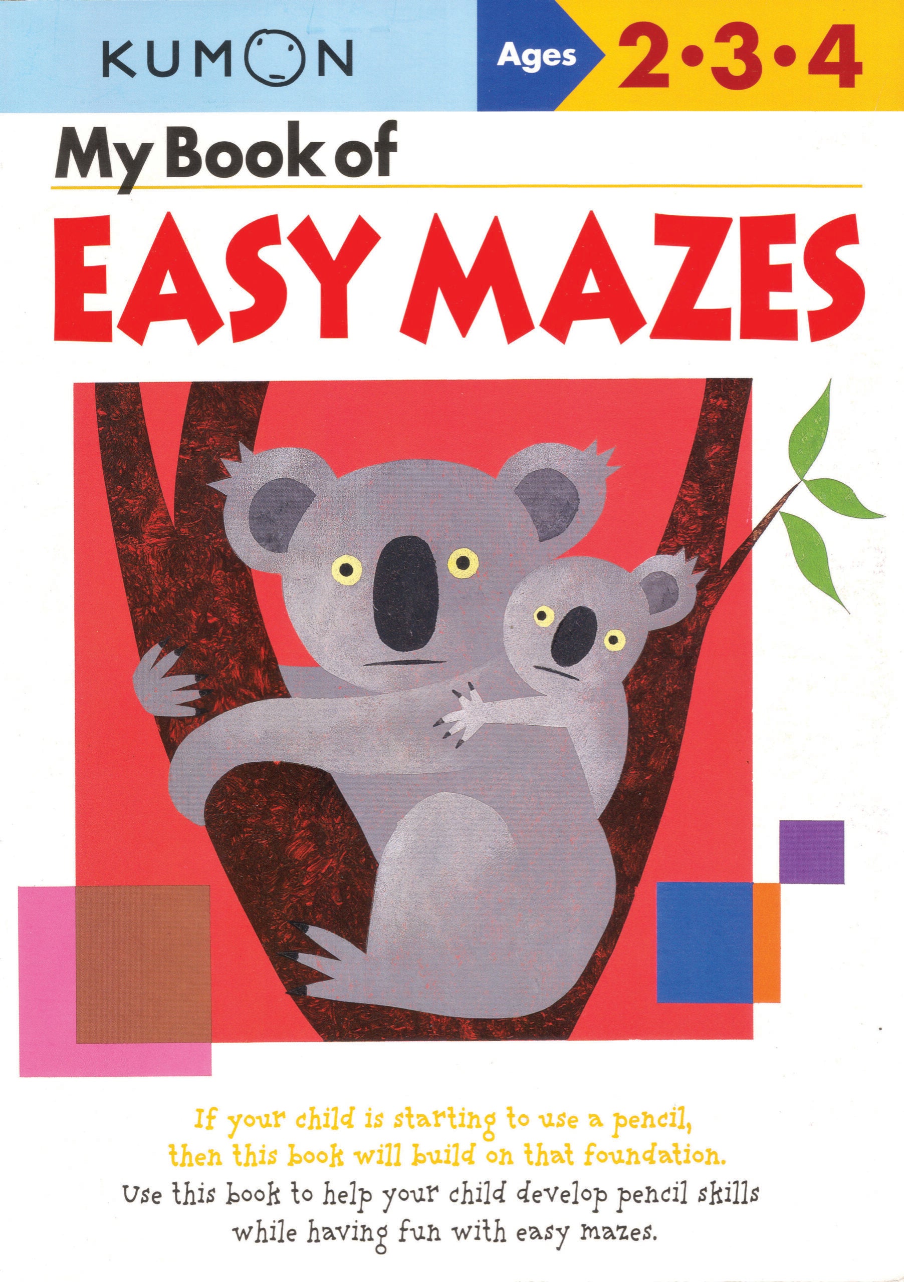 My Book of Easy Mazes by Kumon scaled