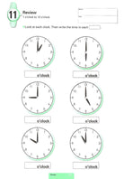 My Book of Easy Telling Time Learning about Hours and Half Hours by Kumon 2