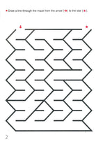 My Book of Mazes Animals by Kumon 1