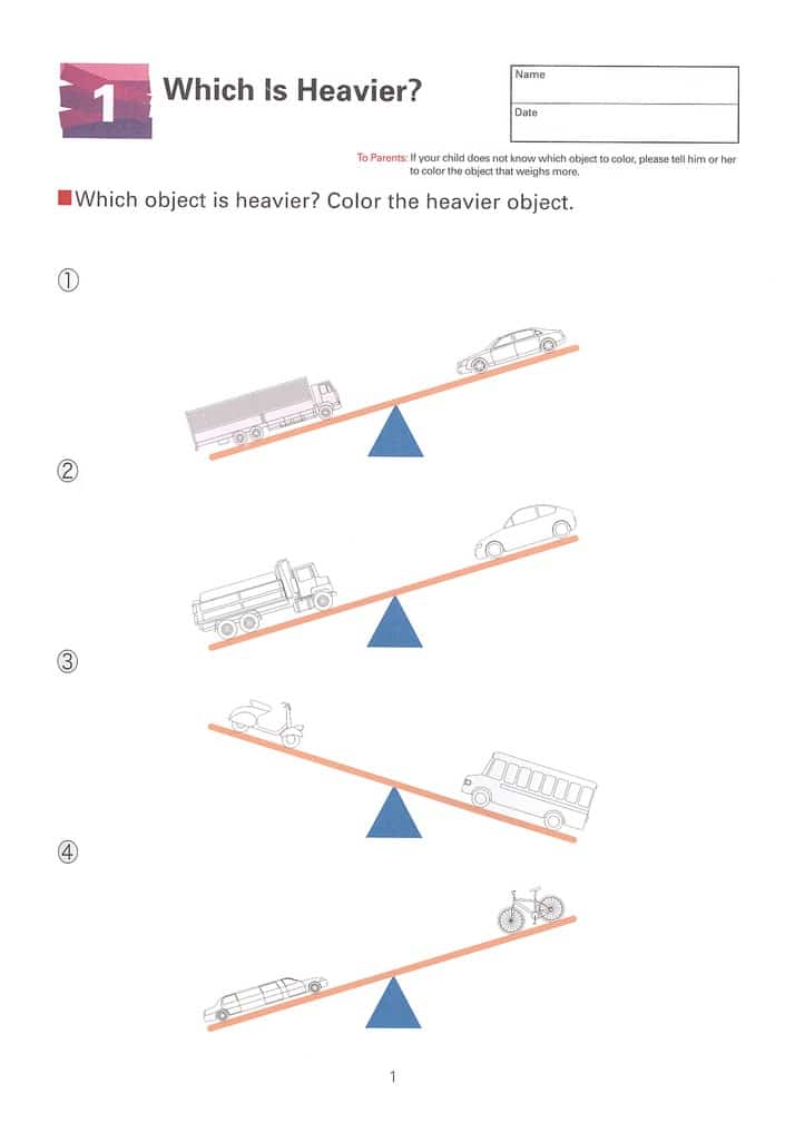 My Book of Measurement Weight by Kumon 1