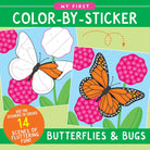 My First Color-By-Sticker Book - Butterflies & Bugs-by-Peter Pauper Press