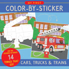 My First Color-By-Sticker Book - Cars