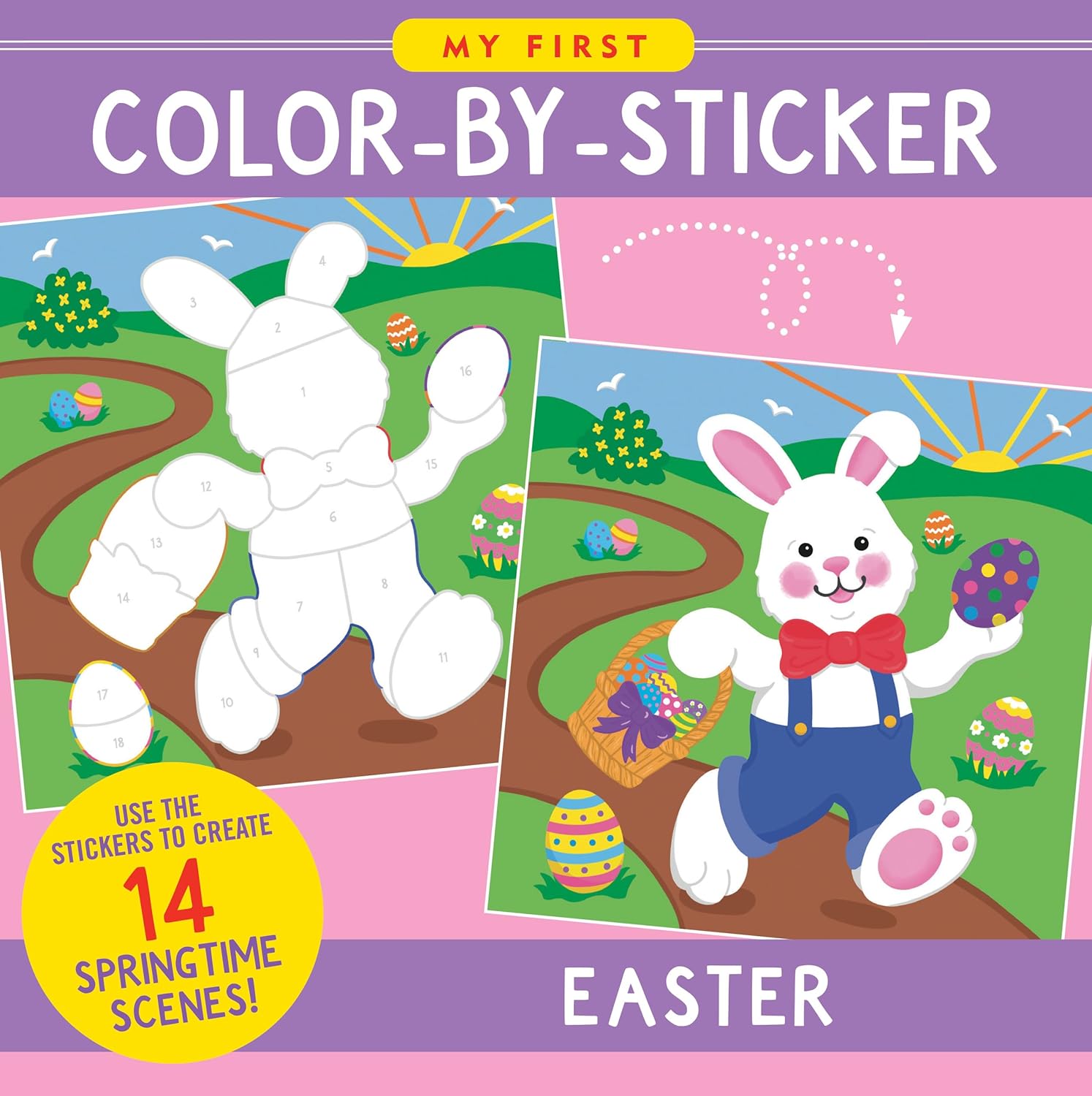 My First Color-by-Sticker Book - Easter-by-Peter Pauper Press