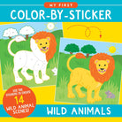My First Color-by-Sticker Book - Wild Animals-by-Peter Pauper Press