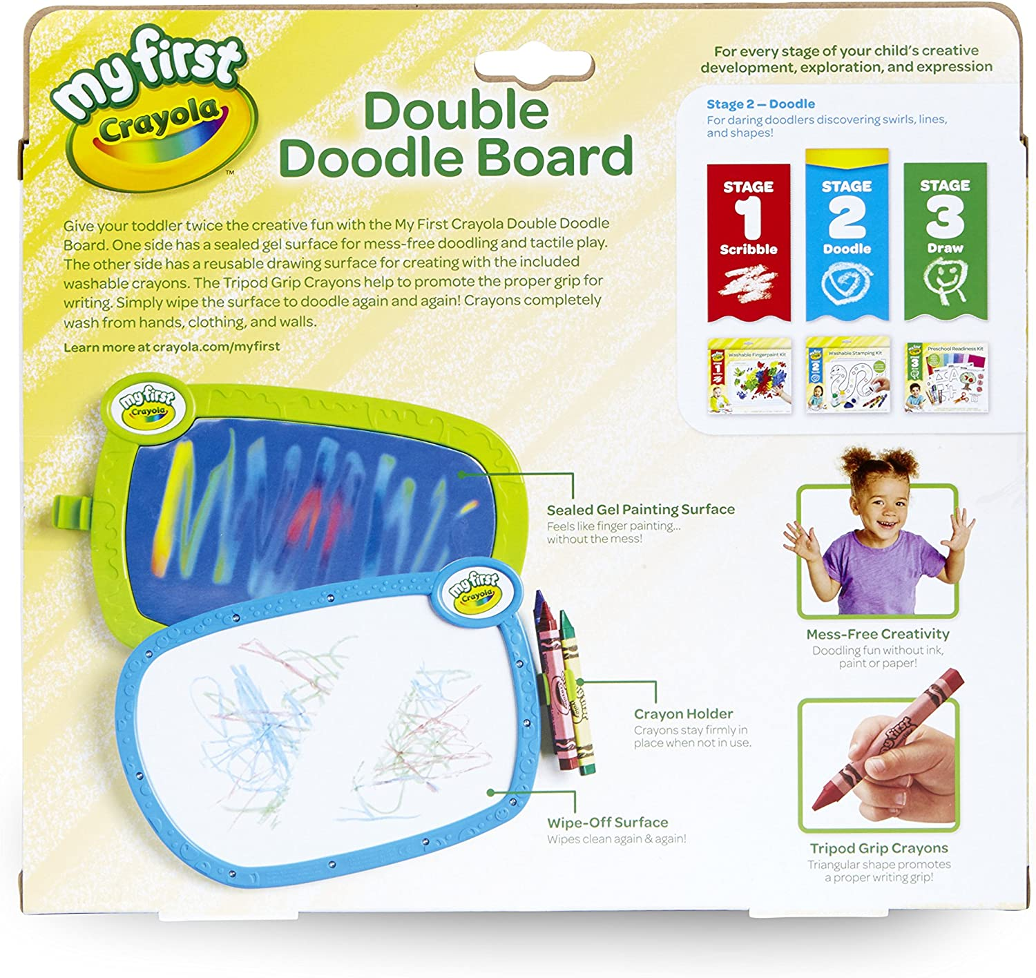My First Crayola Double Doodle Board by Crayola 2