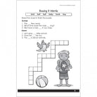 My First Crosswords Grades 1 2 Workbook by School Zone 1