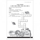 My First Crosswords Grades 1 2 Workbook by School Zone 3
