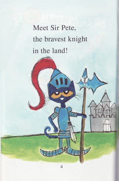 My First I Can Read Pete the Cat Sir Pete the Brave by Harper Collins 1