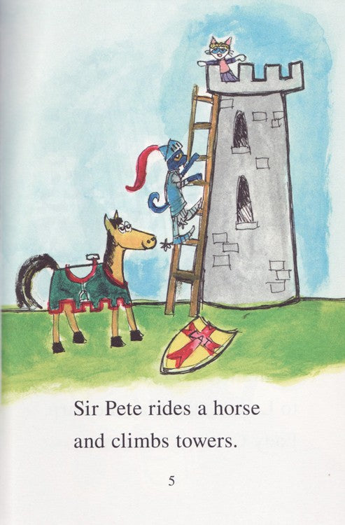 My First I Can Read Pete the Cat Sir Pete the Brave by Harper Collins 2