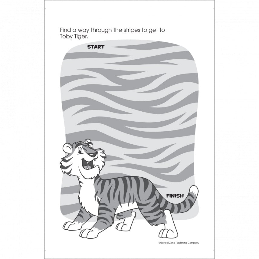 My First Mazes Grades P K Workbook by School Zone 3