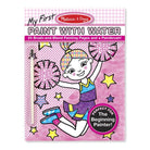 My First Paint With Water Kids Art Pad With Paintbrush Cheerleaders Flowers Fairies and More by Melissa Doug