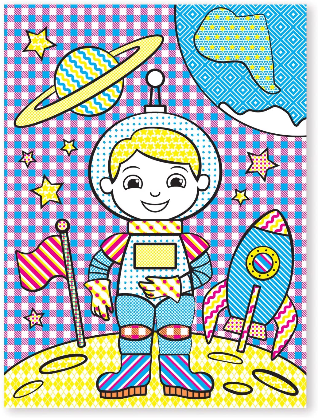 My First Paint With Water Kids Art Pad With Paintbrush Pirates Space Construction and More by Melissa Doug 1