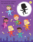 My First Superheroes Activity Pad by Usborne 1