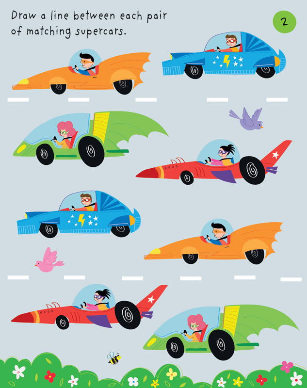 My First Superheroes Activity Pad by Usborne 2