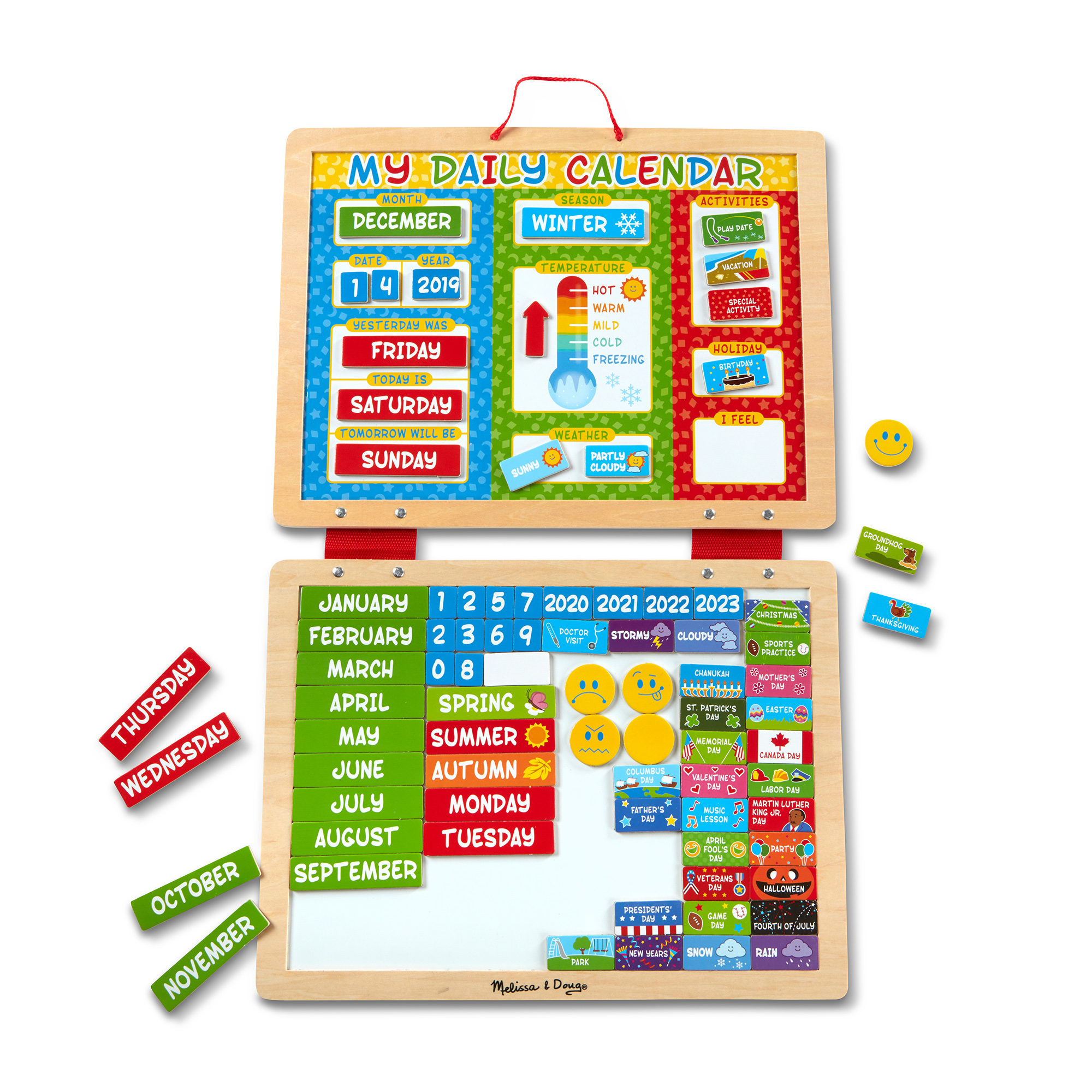 My Magnetic Daily Calendar by Melissa Doug