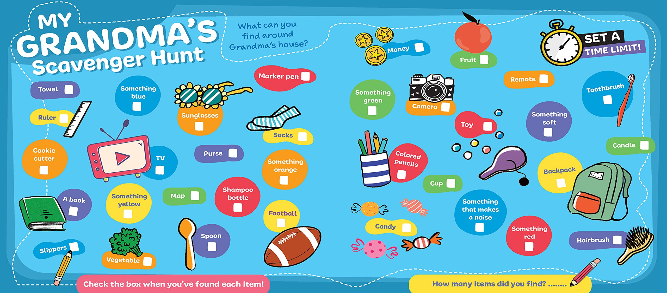 My Sleepover at Grandmas House A Grandma and Me Activity and Memory Book Keepsake for Toddlers and Kids by Sourcebooks 4