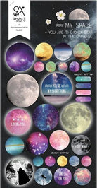 My Space Gel Stickers by BC USA