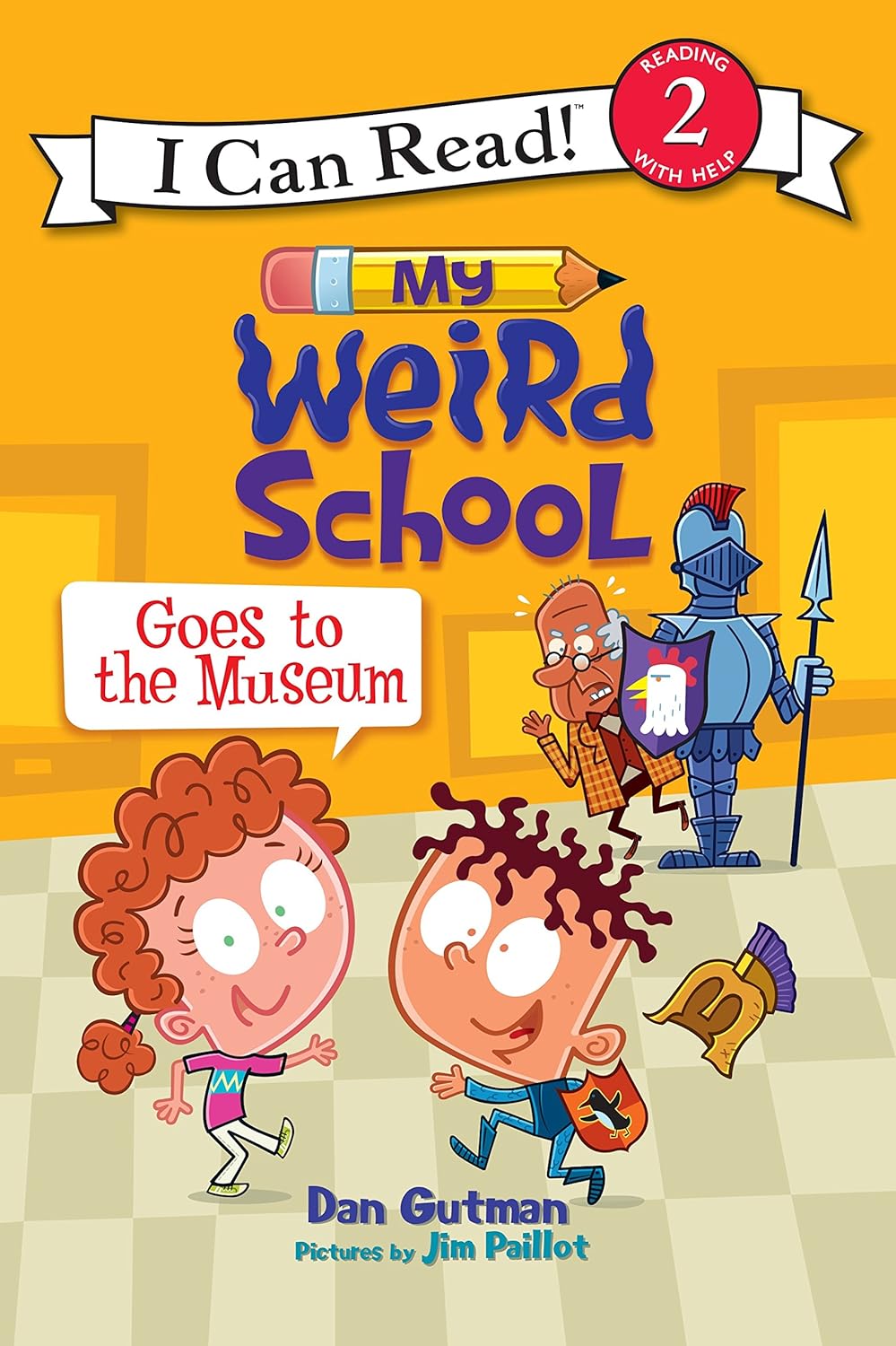 My Weird School Goes to the Museum (I Can Read Level 2)-by-Harper Collins