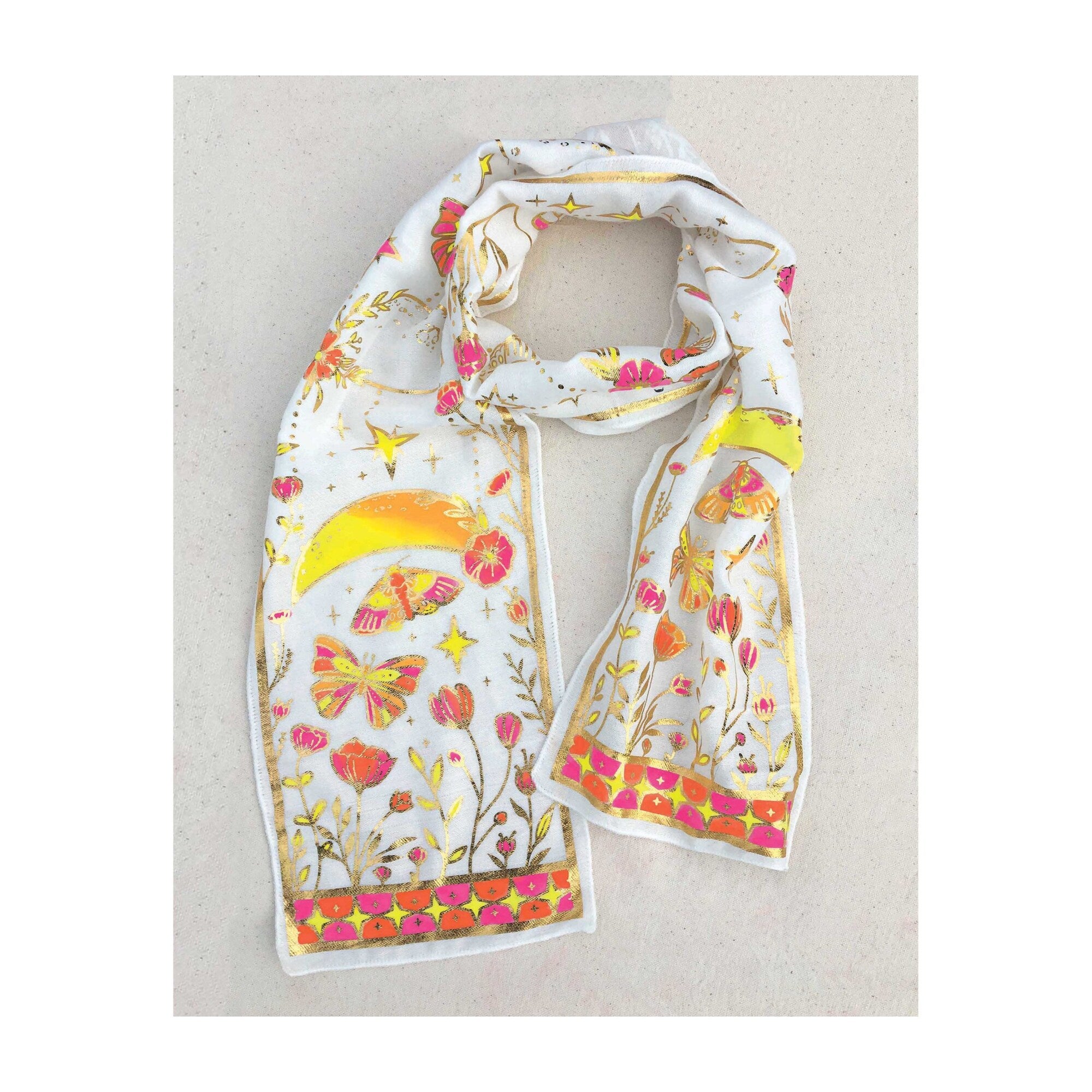 Mystical Moons Paint A Scarf by Bright Stripes 2