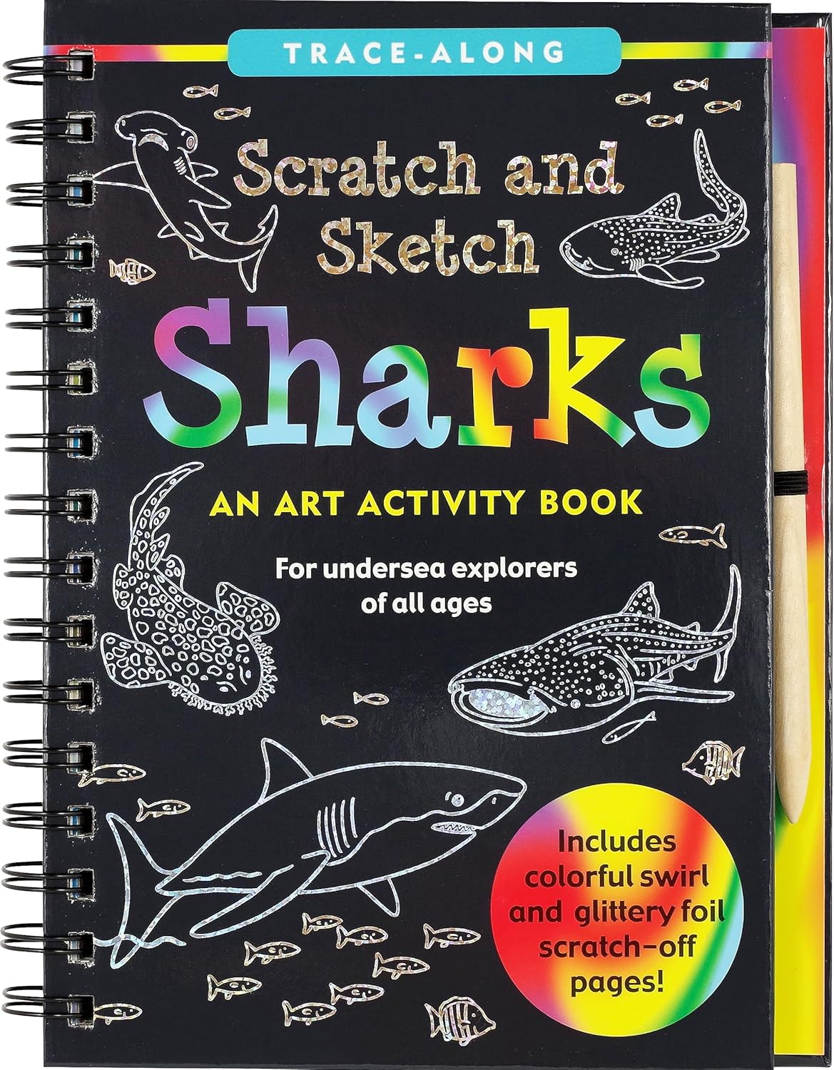 Scratch & Sketch Sharks by Peter Pauper Press