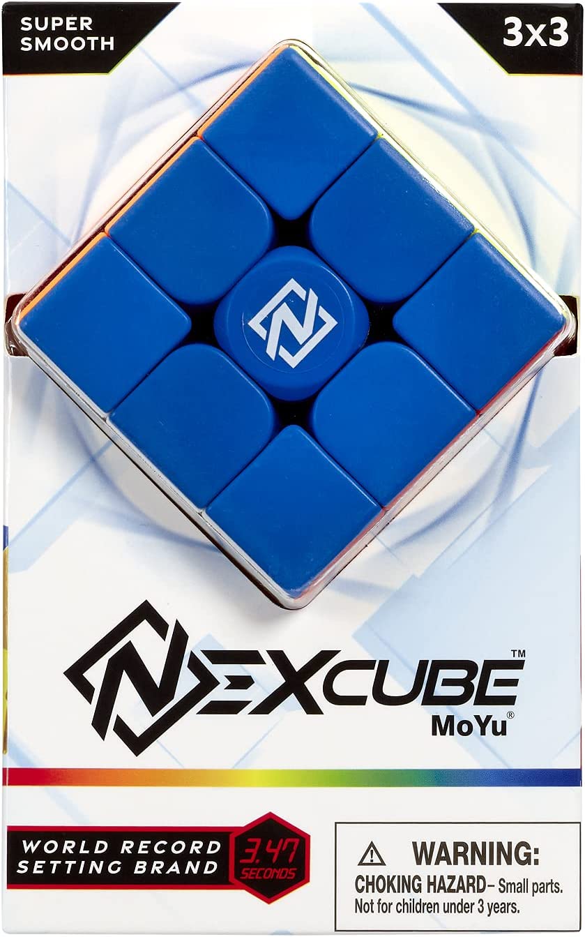 NEXcube Classic Stickerless 3x3 Cube by Pressman
