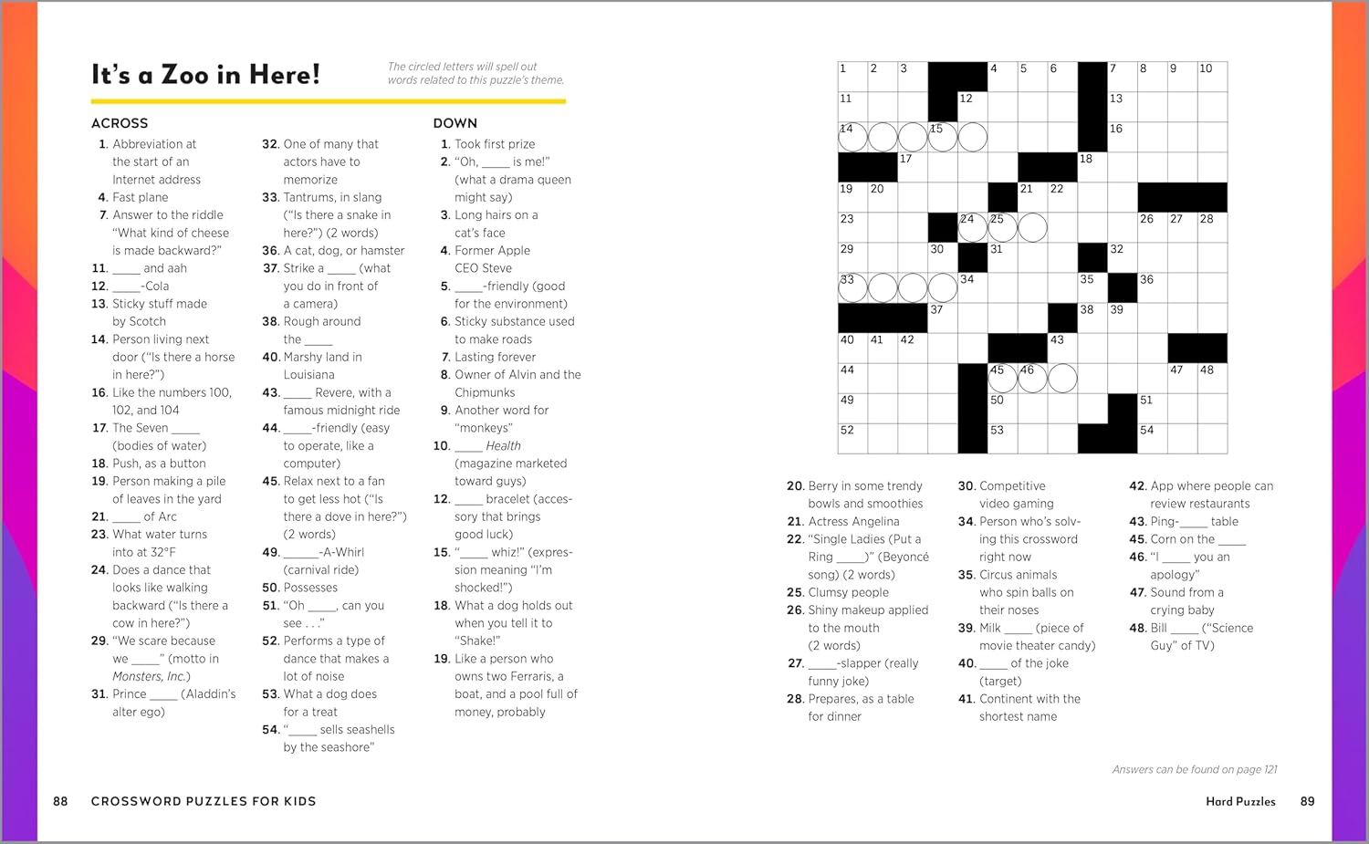 Crossword Puzzles for Kids by Sourcebooks