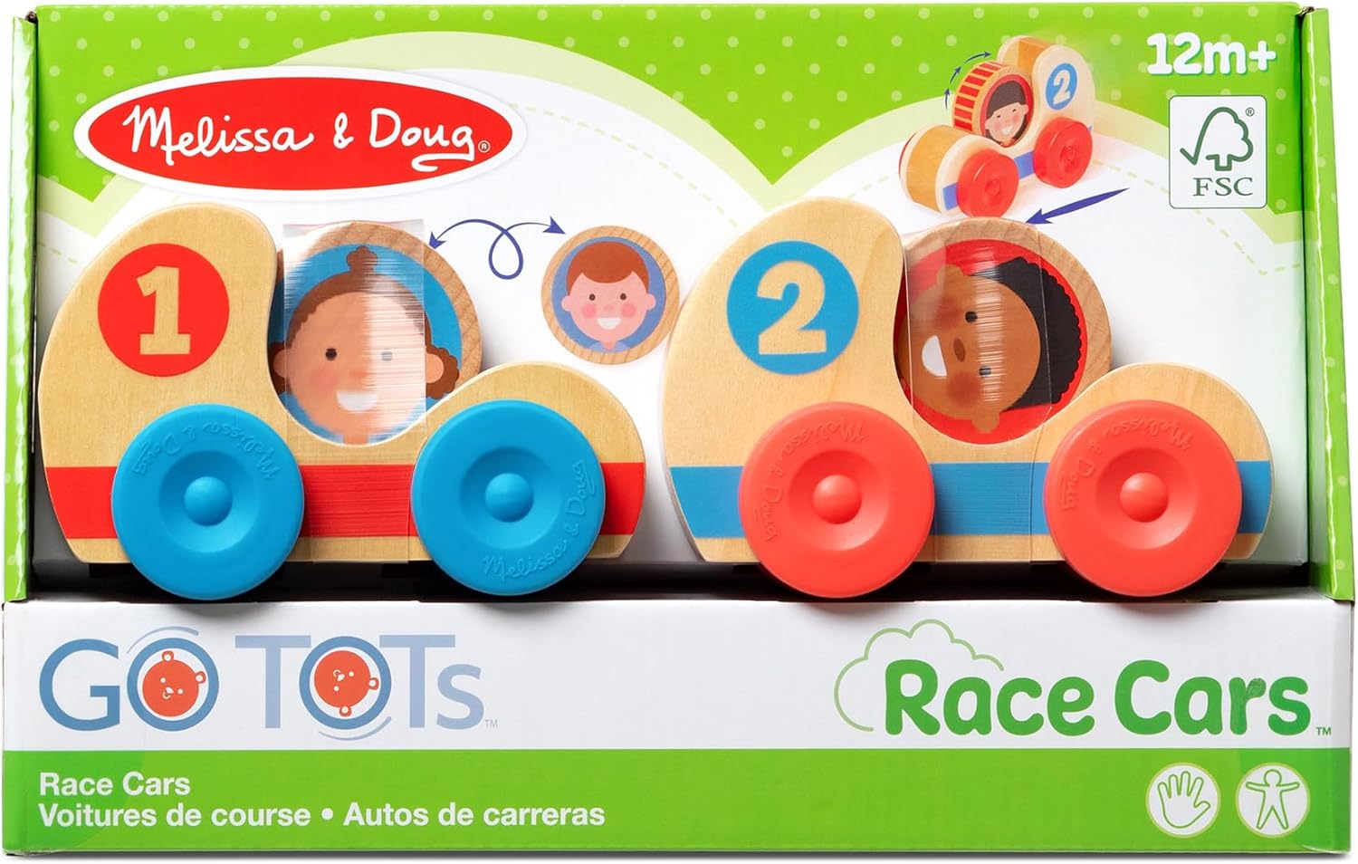 Go Tots Wooden Race Car by Melissa & Doug