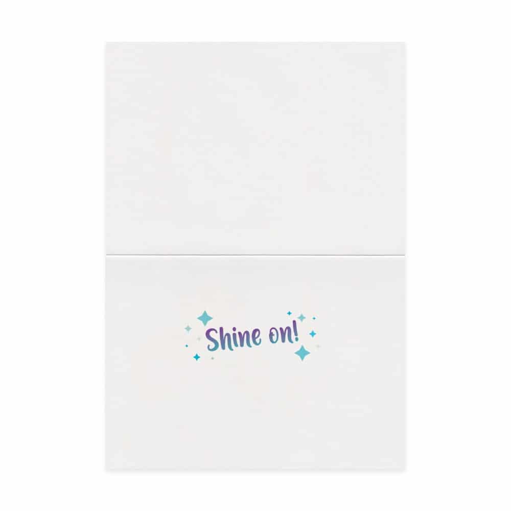 Narhwal Birthday Card by Peaceable Kingdom 1