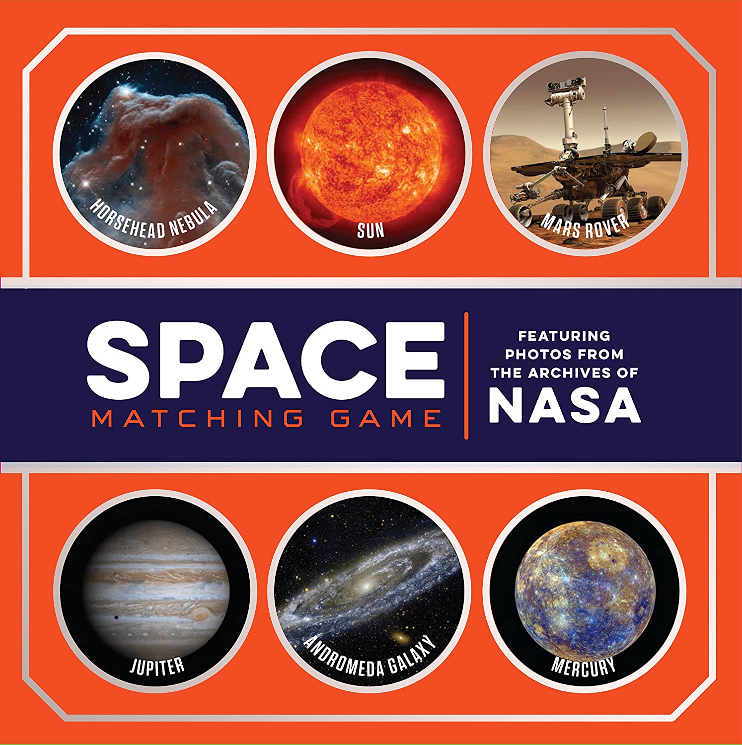 Nasa Space Matching Game by Chronicle Books