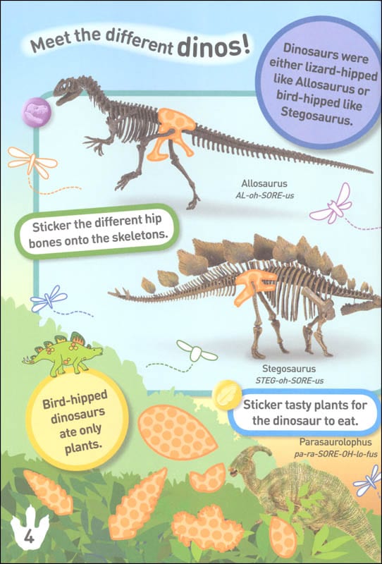 National Geographic Kids Dinos Sticker Activity Book by Penguin Random House 3