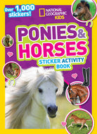 National Geographic Kids Ponies and Horses Sticker Activity Book by Penguin Random House