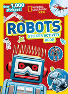 National Geographic Kids Robots Sticker Activity Book-by-National Geographic