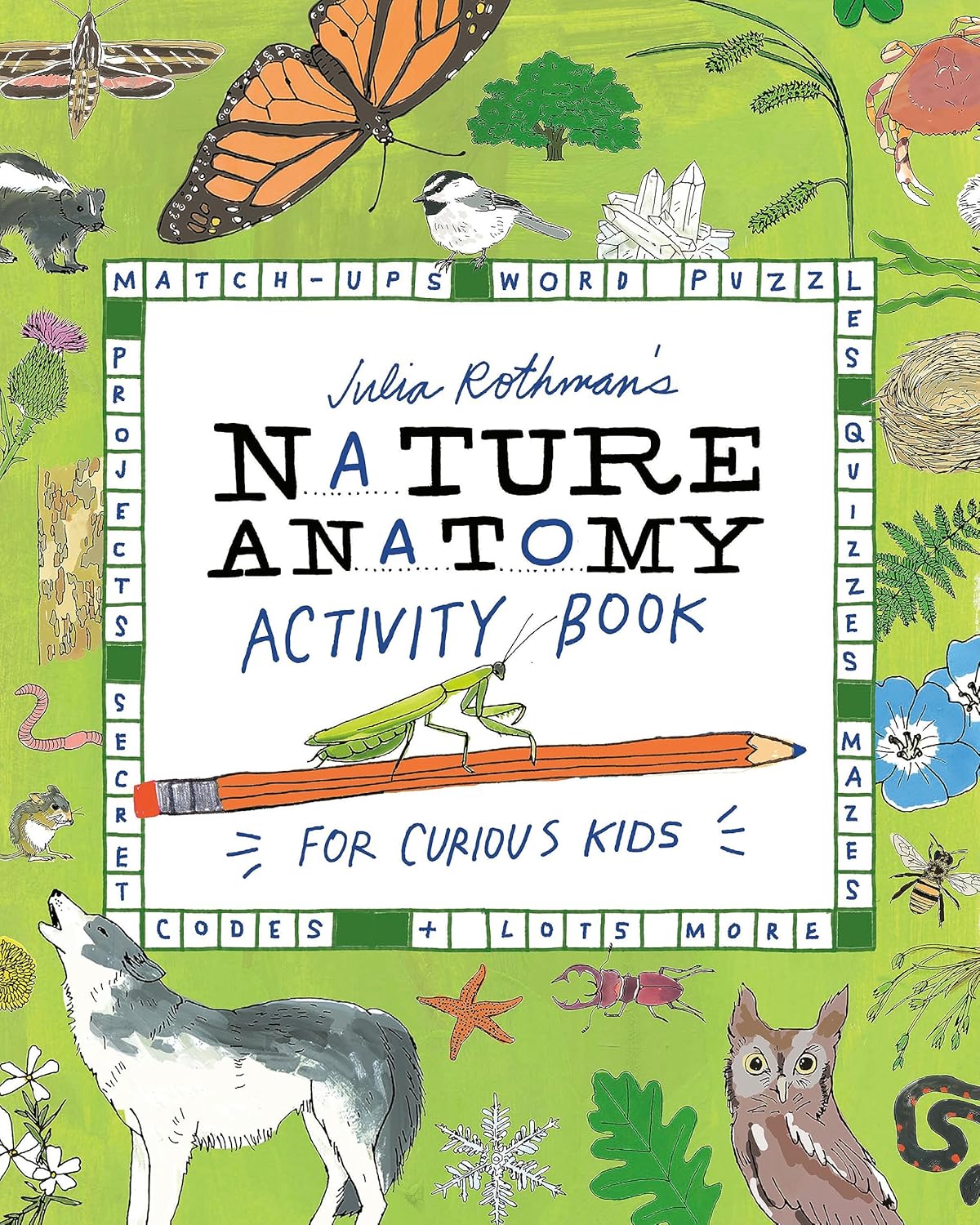 Nature Anatomy Activity Book-by-Little Brown