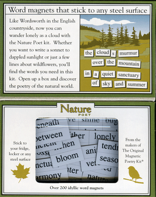 Nature Magnetic Poetry by Magnetic Poetry 1