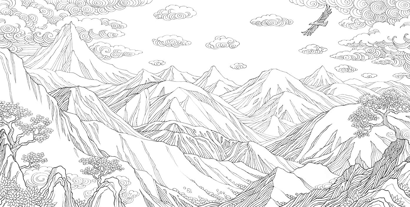 Nature Odyssey A Wild Coloring Journey by Sterling Publishing 4