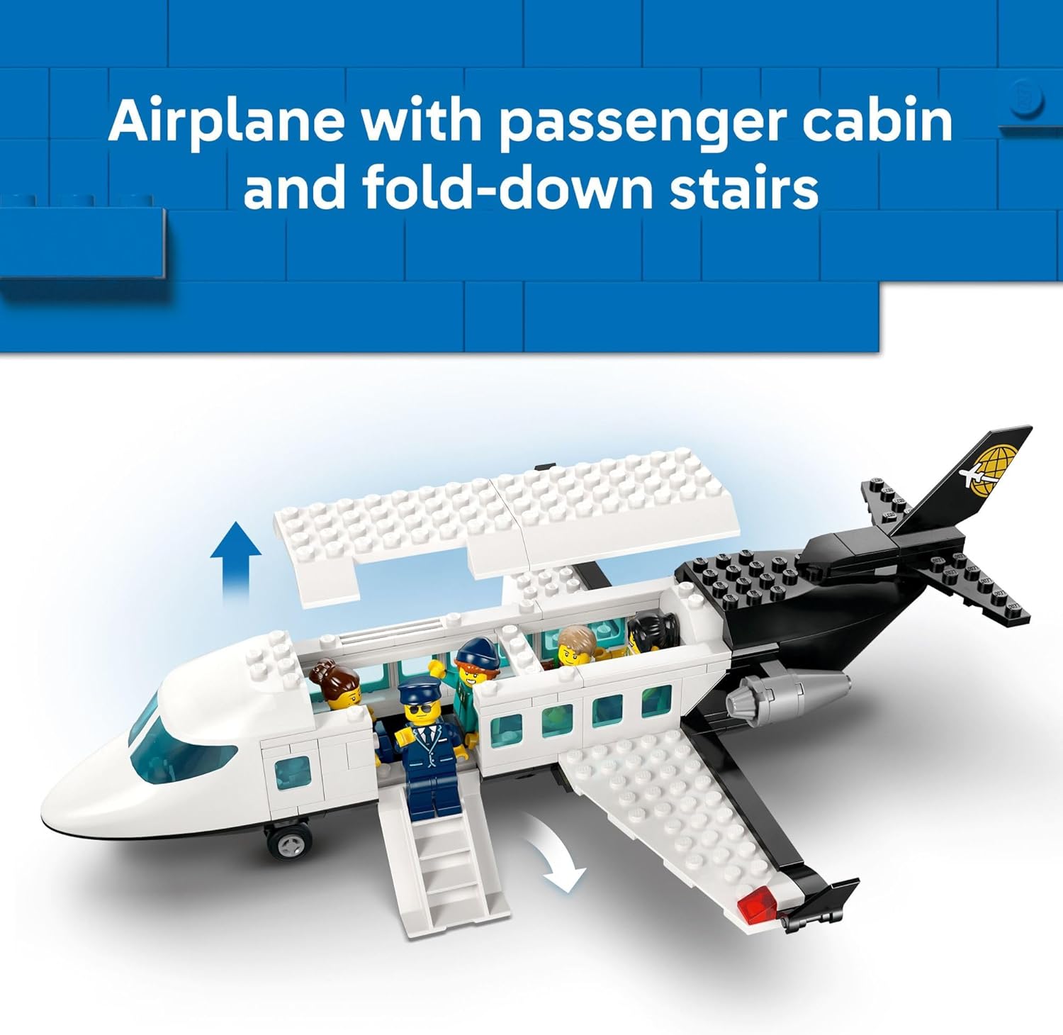 City Airport with Airplane by Lego