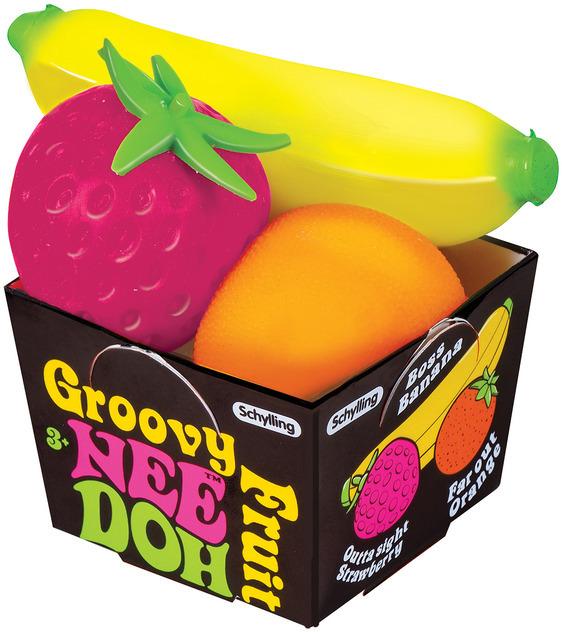 NeeDoh Groovy Fruit by Schylling